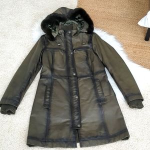 DANIER Leather Coat